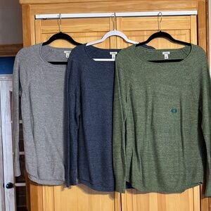 LLBean sweater bundle